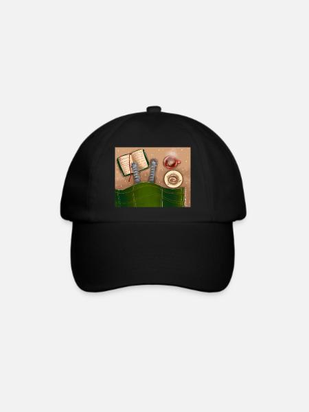 Perfekter Tag - Baseballkappe - Schwarz/Schwarz