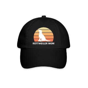 Dog Hund - Baseballkappe - Schwarz/Schwarz - Vorne
