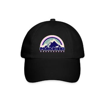 Skiparadies - PARADISCO SKI COLLECTOR - Baseballkappe - Schwarz/Schwarz - Vorne