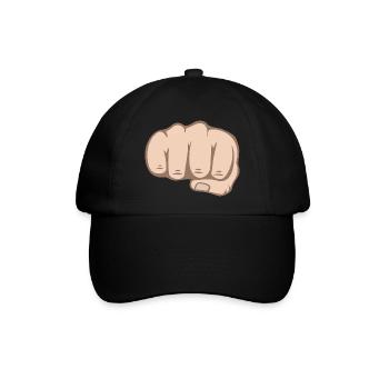 Faust - Baseballkappe - Schwarz/Schwarz - Vorne