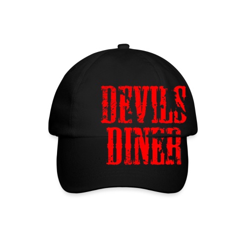 Devils Diner Hoodie Black & Red - Baseballkappe