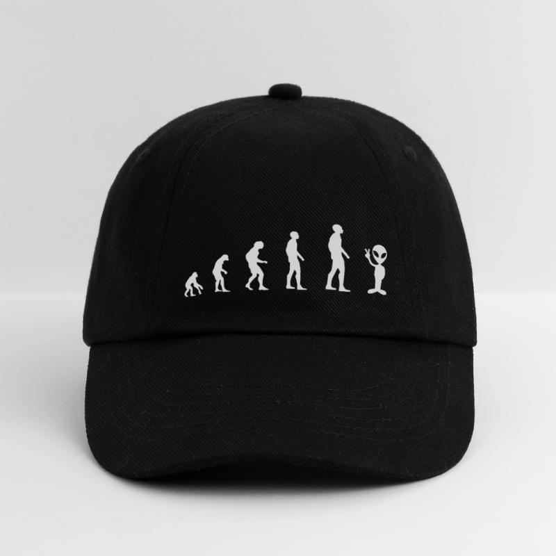Alien Außeridrischer Sci-Fi – Evolution Baseballkappe