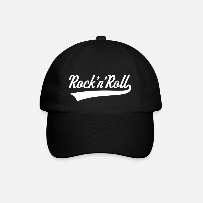 Rock 'n' Roll / Rock And Roll / Rock & Roll - Casquette classique - noir/noir