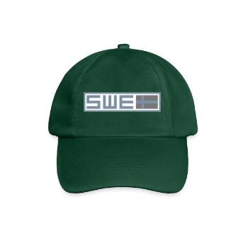 Tactique suédoise - Casquette classique - vert bouteille - Devant