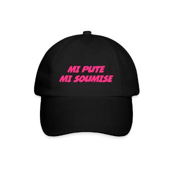 Mi Pute Mi Soumise - Casquette classique - noir/noir - Devant