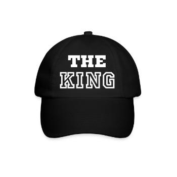 The King - His Queen Partnerlook - Casquette classique - noir/noir - Devant