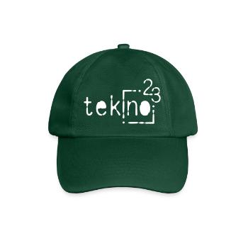 Tekno 23 Logo - 2022 - Baseballkappe - Flaschengrün - Vorne