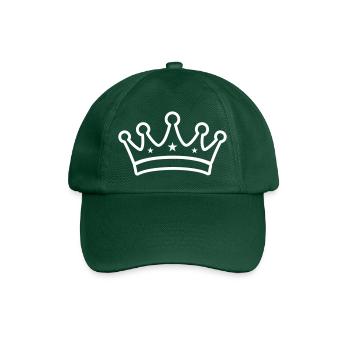 Contour de la couronne - Casquette classique - vert bouteille - Devant