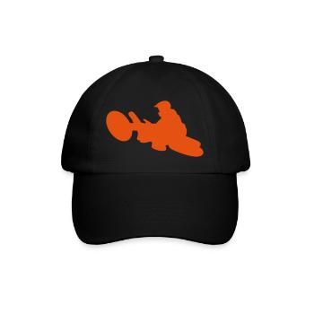 motorrad freestyle motocross 6 14 - Casquette classique - noir/noir - Devant
