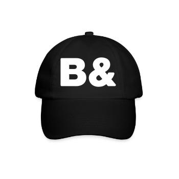 B& - Baseball Cap - black/black - Front