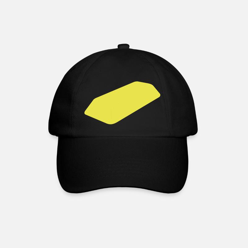 Gold Bar - Baseball Cap - black/black