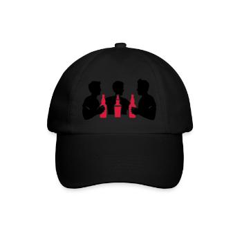 Bachelor Party Team Holiday Bachelor Party - Baseball Cap - black/black - Front