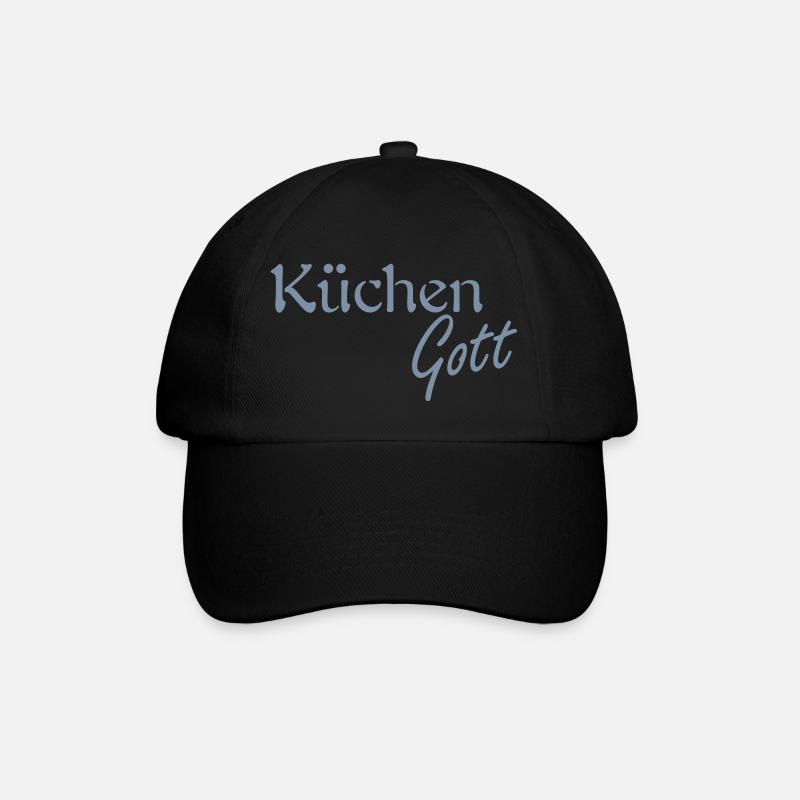 Cuisine Dieu - Casquette classique - noir/noir