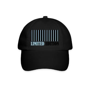 Barcode Limited Edition - Baseballkappe - Schwarz/Schwarz - Vorne