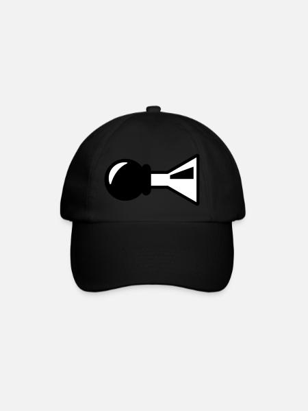 bocina - Gorra béisbol - negro/negro