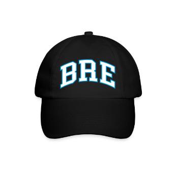 Bre - Baseballkappe - Schwarz/Schwarz - Vorne