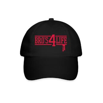 bros_4_life_f1 - Casquette classique - noir/noir - Devant