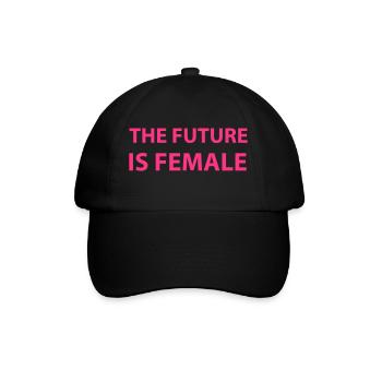The Future Is Female - Baseball Cap - black/black - Front