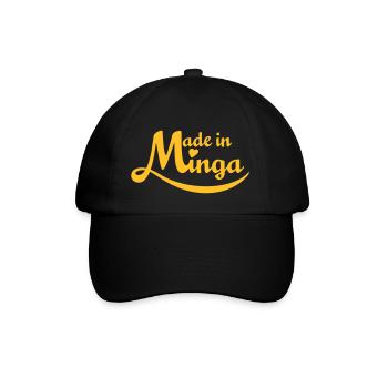 Made in Minga - Né à Munich - Casquette classique - noir/noir - Devant