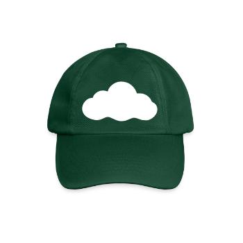 Weather Cloud Clouds Rain Sky Vector 8 - Baseball Cap - bottle green - Front