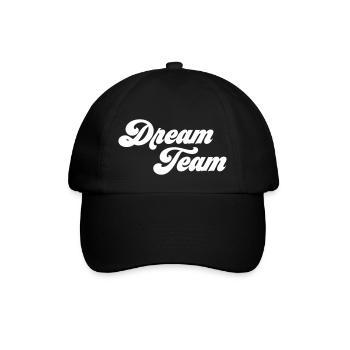 Dream Team - Baseball Cap - black/black - Front