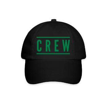 crew - Baseball Cap - black/black - Front