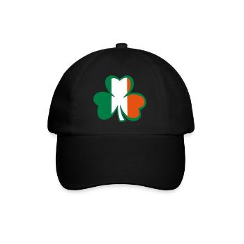 ♥ټ☘Kiss the Irish Shamrock to Get Lucky☘ټ♥ - Baseball Cap - black/black - Front