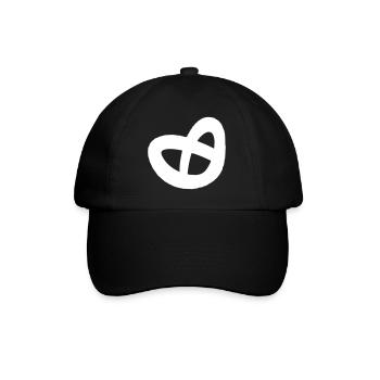 Pretzel - Baseball Cap - black/black - Front