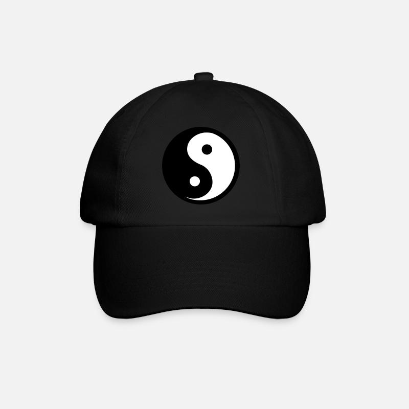 Ying Yang - Casquette classique - noir/noir