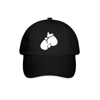 Symbole des gants de boxe - Casquette classique - noir/noir - Devant