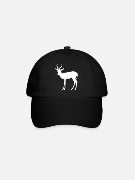 Springbok - Casquette classique - noir/noir