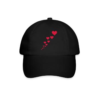 valentine hearts - Casquette classique - noir/noir - Devant