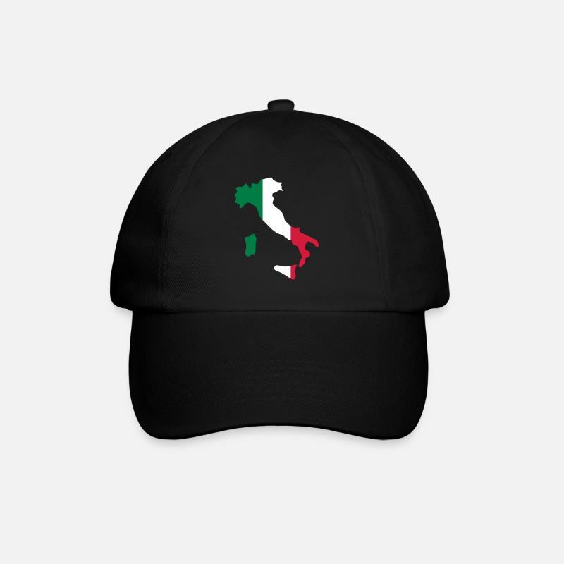 Italy - Casquette classique - noir/noir