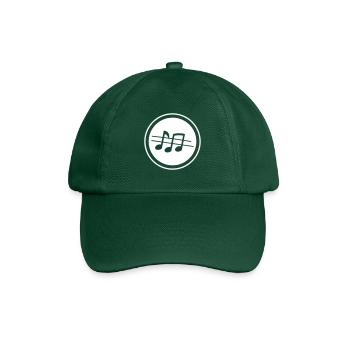 Music sheet music - Baseball Cap - bottle green - Front
