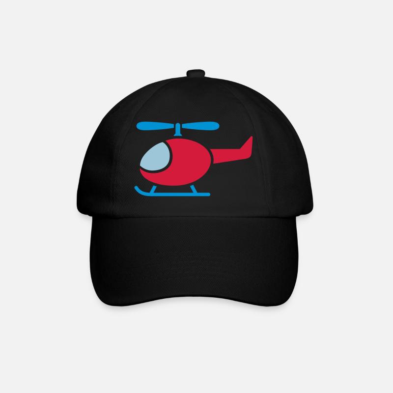 Hélicoptères hélicoptères - Casquette classique - noir/noir