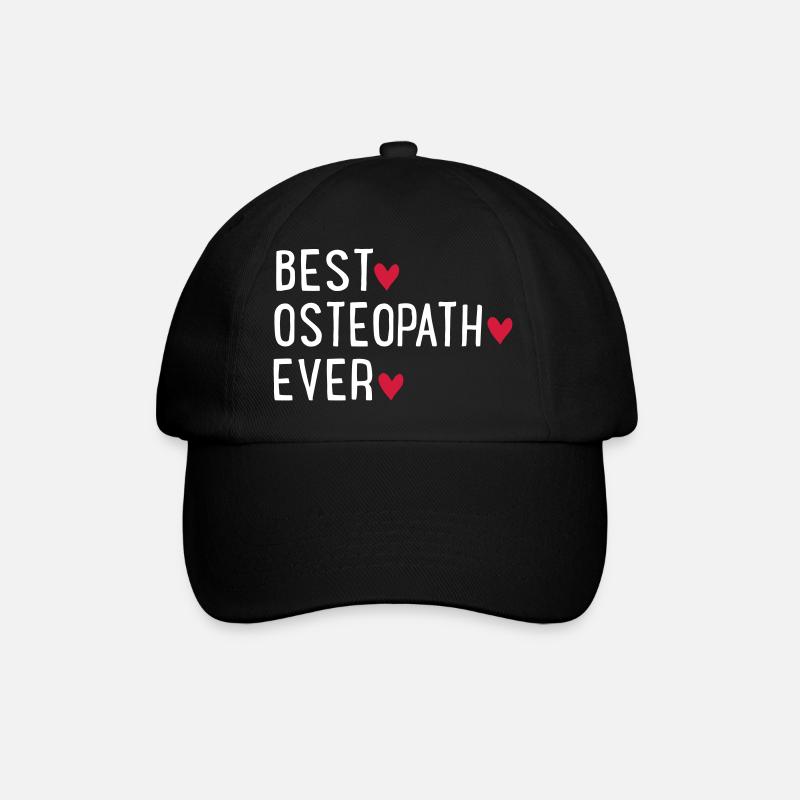 Ostéopathe - Casquette classique - noir/noir