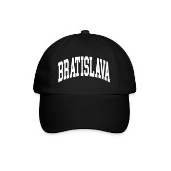 Bratislava - Baseballkappe - Schwarz/Schwarz - Vorne