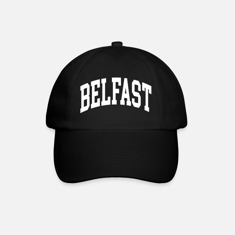 Belfast - Baseball Cap - black/black