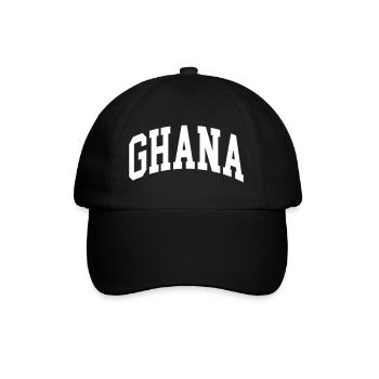 Ghana - Baseball Cap - black/black - Front