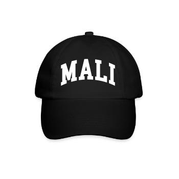 Mali - Baseballkappe - Schwarz/Schwarz - Vorne