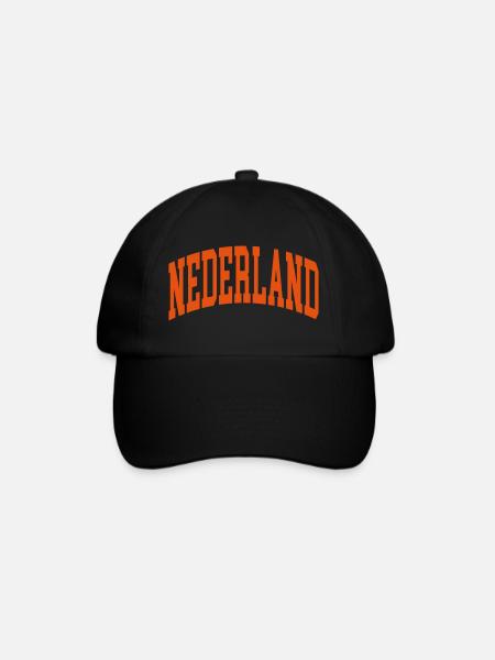 Pays-Bas - Casquette classique - noir/noir