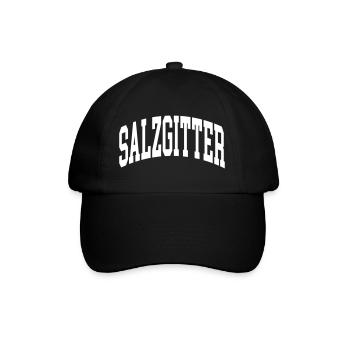 Salzgitter - Baseballkappe - Schwarz/Schwarz - Vorne