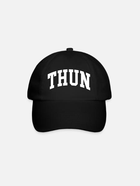 Thun - Baseballkappe - Schwarz/Schwarz