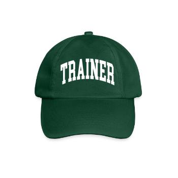 Entraîneur - Casquette classique - vert bouteille - Devant