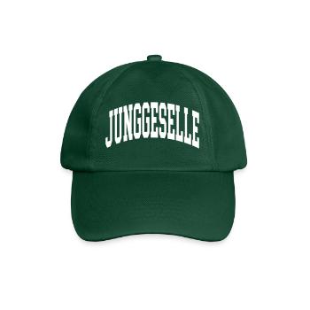 Junggeselle - Baseballkappe - Flaschengrün - Vorne