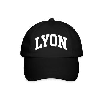 Lyon - Baseball Cap - black/black - Front