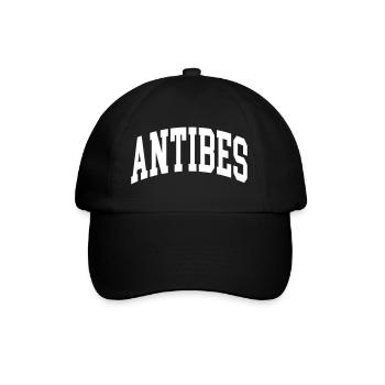 Antibes - Baseball Cap - black/black - Front