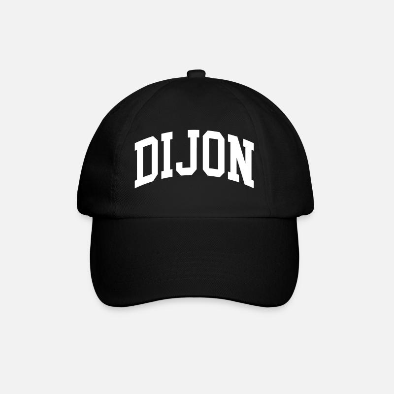 Dijon - Casquette classique - noir/noir
