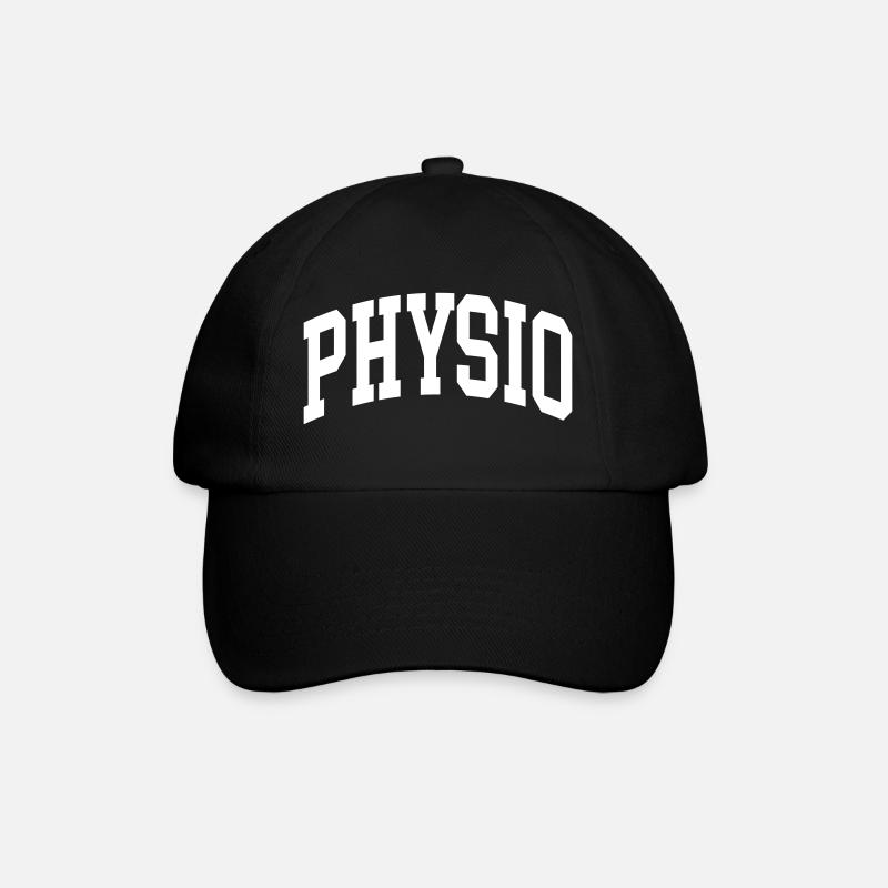 Physio - Baseballkappe - Schwarz/Schwarz
