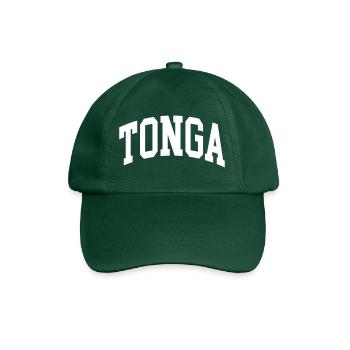 Tonga - Baseball Cap - bottle green - Front